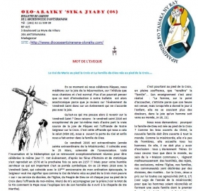 Bulletin de liaison n°8 - Archidiocèse d'Antsiranana