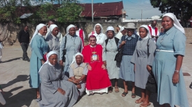 CONFÉRENCE AVEC LES CONSACRÉ(E)S DU DIOCESE À SAMBAVA - Archidiocèse d'Antsiranana