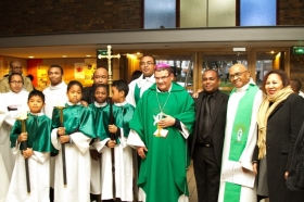 Famangian'ny Arseveka Mgr Benjamin Ramaroson ny Malagasy tao Paris - Archidiocèse d'Antsiranana