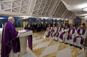 Prier avec courage, face-à-face avec Dieu - Pape François le 04 avril 2019 - Archidiocèse d'Antsiranana