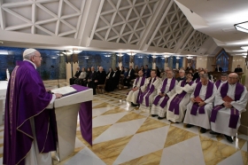 Prier avec courage, face-à-face avec Dieu - Pape François le 04 avril 2019 - Archidiocèse d'Antsiranana
